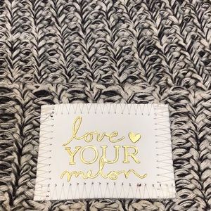 SOLD LYM gold foil patch